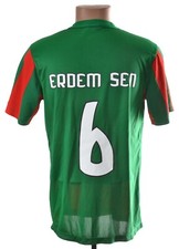 MARITIMO PORTUGAL 2017/2018 HOME FOOTBALL SHIRT SIZE M ERDEM SEN #6 MATCH WORN