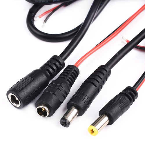 Conector hueco DC cable de extensión enchufe cable hembra acoplamiento conector - Imagen 2 de 32