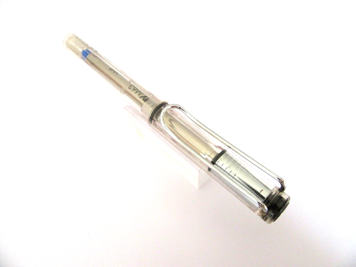 MAGNIFIQUE STYLO ROLLER BILLE DE PRESTIGE LAMY MODELE SAFARI DEMONSTRATOR A430 - Imagen 8 de 9