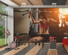 3D Sunshine Girl G2043 Wallpaper Wall Murals Removable Self-adhesive Coco