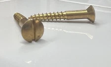 2 Brass Buttplate Screws  Marlin, Winchester, Remington, Etc.    (#Z-855)