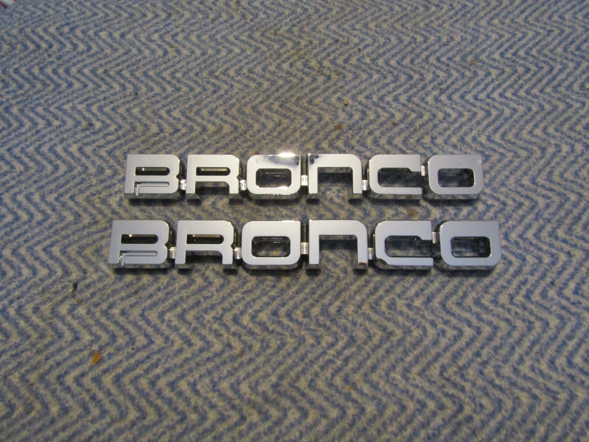 ☆初期GOTOONドール マーク ケース付き NOS 1987 1988 1989 1990 1991 FORD BRONCO FRONT FENDER