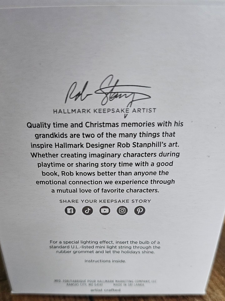 2024 Hallmark Keepsake Ornament Club Box Partial eBay