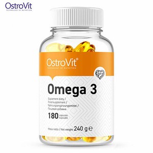 OstroVit Omega 3 Softgels Supports Reduction Of Triglycerides \u0026 Supports  Heart | eBay