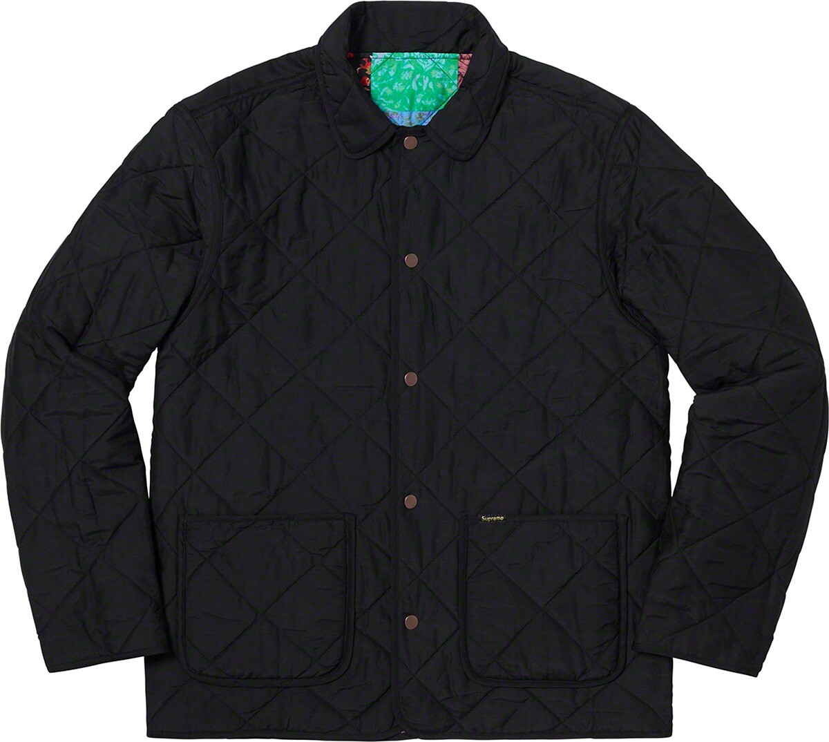 Supreme Reversible Patchwork Quilted Jackets Medium DS Authentic M