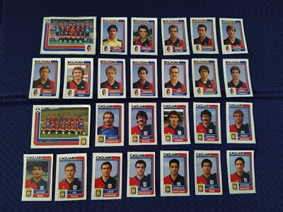 1986-87 BOLOGNA CAGLIARI Panini Footballers CHOOSE Figure Recovered from Album