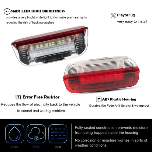 2pcs LED Side Door Panel Light For VW Atlas Arteon EOS Golf Jetta Passat CC Polo - Picture 4 of 8