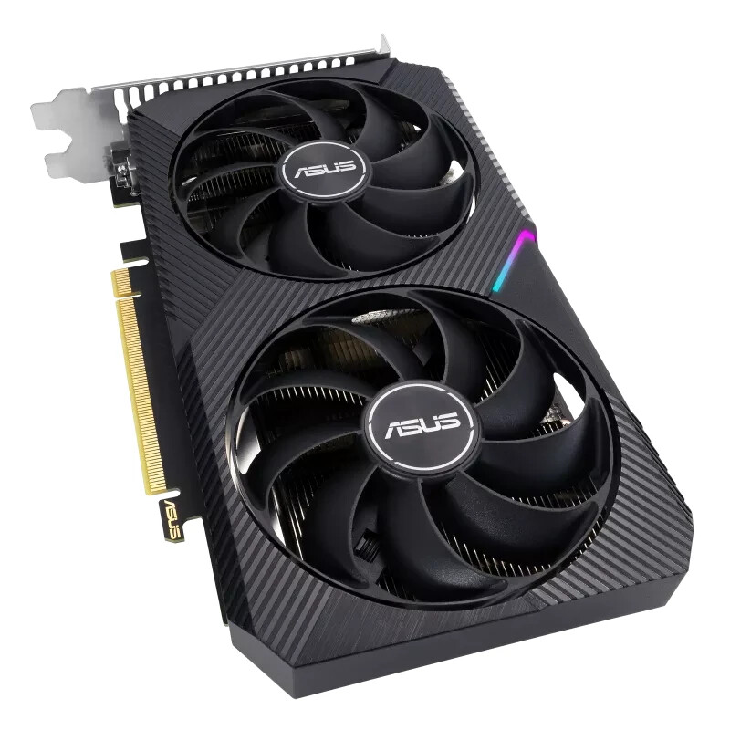 ASUS Dual GeForce RTX 3050 V2 OC Edition 8GB GDDR6 with two