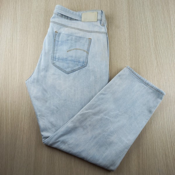 G-Star Raw Restored Denim Jeans Women's Size 31 MIDGE Low Distressed Boyfriend