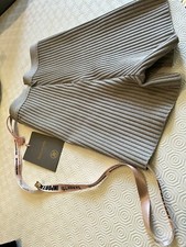 GREY MARL BANDAGE SHORTS. HOUSE OF CB. XS. RRP £49 . New With Tags