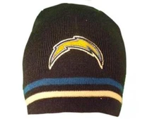 New Los Angeles Chargers Adult Mens Unisex OSFA Blue or White Knit NFL Beanie