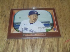 SHUN YAMAGUCHI   ROOKIE 1955 BOWMAN   2020 TOPPS ARCHIVES BASEBALL CARD # B55-17