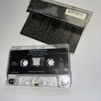 Pinkerton by Weezer (Cassette, Sep-1996, Geffen Records) for