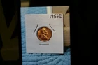 1956 d uncirculated wheat cent : nice coin :