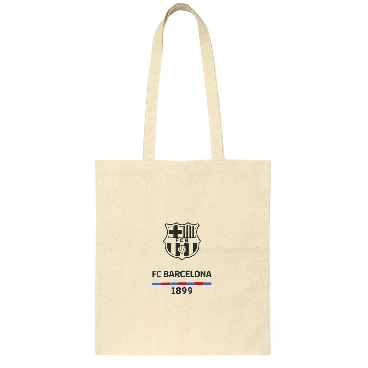 Borsa F.C. Barcelona Beige Cotone