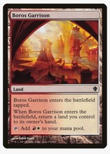 Boros Garrison | MTG C13 | Boros Dual Land Bounce Land Pauper EDH | LP
