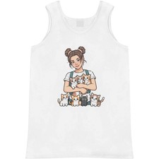 'Crazy Cat Lady' Adult Vest / Tank Top AV061550
