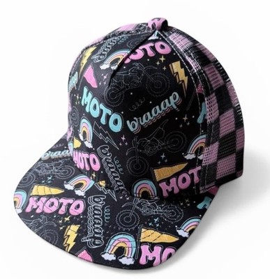 Strictly Wild Baby Trucker Hat 3-12M Snapback Toddler Cap Moto