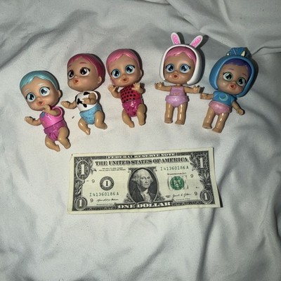 Cry Babies Lot Of 5 Mini Figures FREE SHIPPING