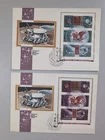 Soviet Union USSR FDC First Day Cover Mi Block 85, 86
