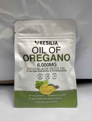 #ad Resilia Oil of Oregano 6000mg with Black Seed Oil Softgels – 60 Capsules 1xPk $28.99