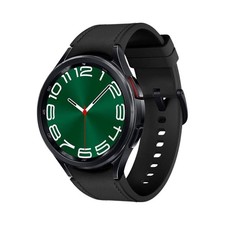 Samsung Galaxy Watch6 Classic (Bluetooth, 47mm) Black Steel Case + Black Strap