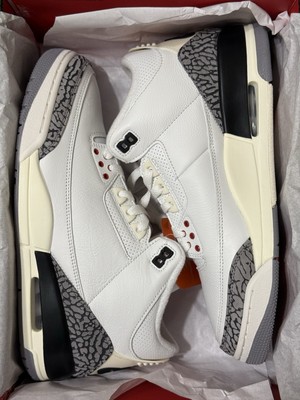 Nike Air Jordan 3 Retro White Cement Reimagined DN3707-100 Men s Size 10