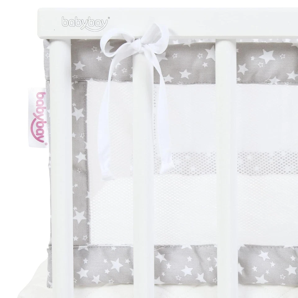 babybay Nestchen Mesh-Piqué / Bettumrandung für Beistellbett / Stoßschutz für Ba - Bild 4 von 4
