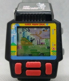 Vintage Super Mario World 1991 Nintendo Game Watch Tested w New Battery 389/390