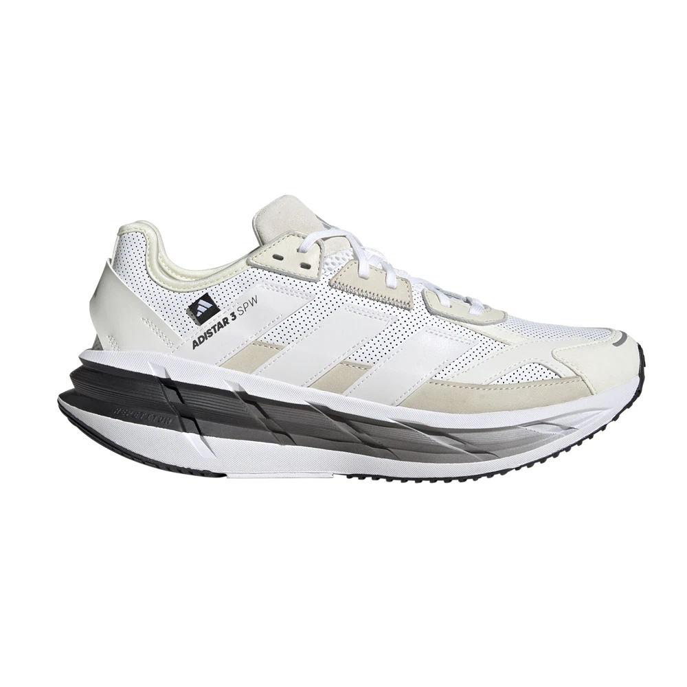 adidas Adistar 3 Sportswear Lace Up Mens White Sneakers Casual Shoes JR7789