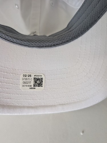 Adidas Aeroready Black Baseball Cap Ultimate Hat Youth Fit Adjustable New - Picture 4 of 7