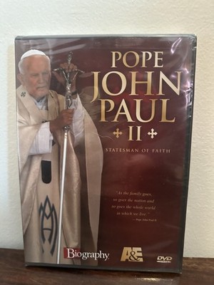 Pope John Paul the II Statesman of Faith DVD New Sealed (29)