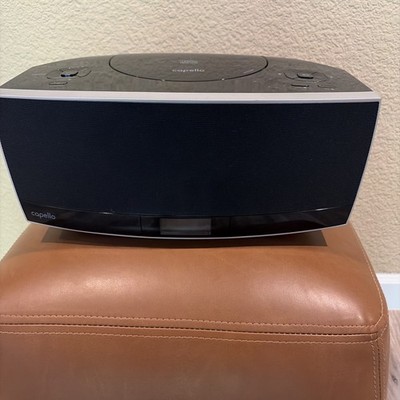 Capello Play it All Bluetooth Wireless Home Stereo Speaker CD/FM Black CI302