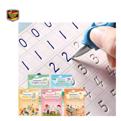 Magic Ink Copybooks for Kids Reusable Handwriting Workbooks for Preschools