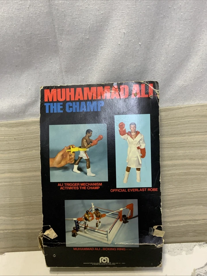 Figura de acción de colección 1976 Mego Muhammad Ali “The Champ” - Sellada con equipo Foto 2 de 4