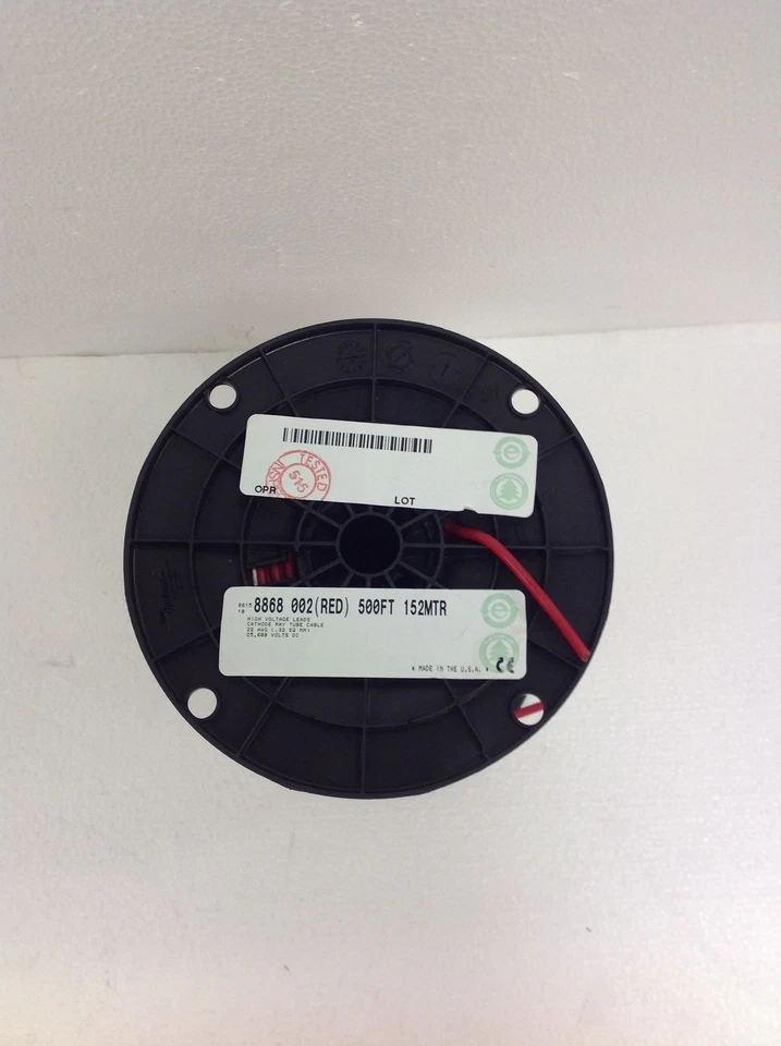 NEW BELDEN 8868 002500 Cable Hook-Up Wire 22Awg Red 500Ft Free Shipping QTY - Image 3 of 4