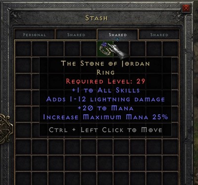 D2R RotW LADDER Stone of Jordan SoJ HARDCORE Season 14 Diablo 2 Resurrected HC