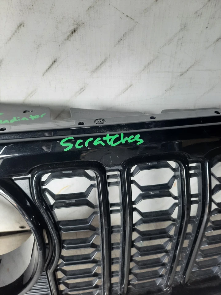 2019 2020 2021 2022 2023 JEEP WRANGLER, GLADIATOR FRONT GRILLE OEM USED Foto 4 de 4