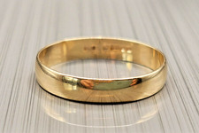 Vintage 9ct Gold Wedding Band Ring, Size Q 1/2