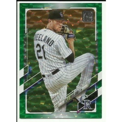 KYLE FREELAND 2021 Topps Green Foil #615 $5 #080/499 Colorado Rockies