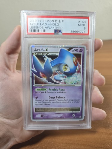 Azelf LV.X graded PSA 9 for sale on eBay