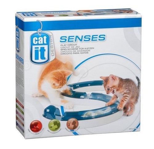 Hagen Catit Senses Play Circuit Sight Sound Touch Cat Kitten Play Ball Toy Game