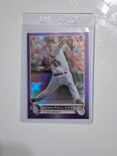2022 Topps Chrome Update Series - Andre Pallante #USC107 Purple Refractor (RC)