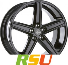 4x Oxigin 18 Concave black 8.5x19" ET42 LK5 114.3 ML 72.6 Alufelgen 19 Zoll