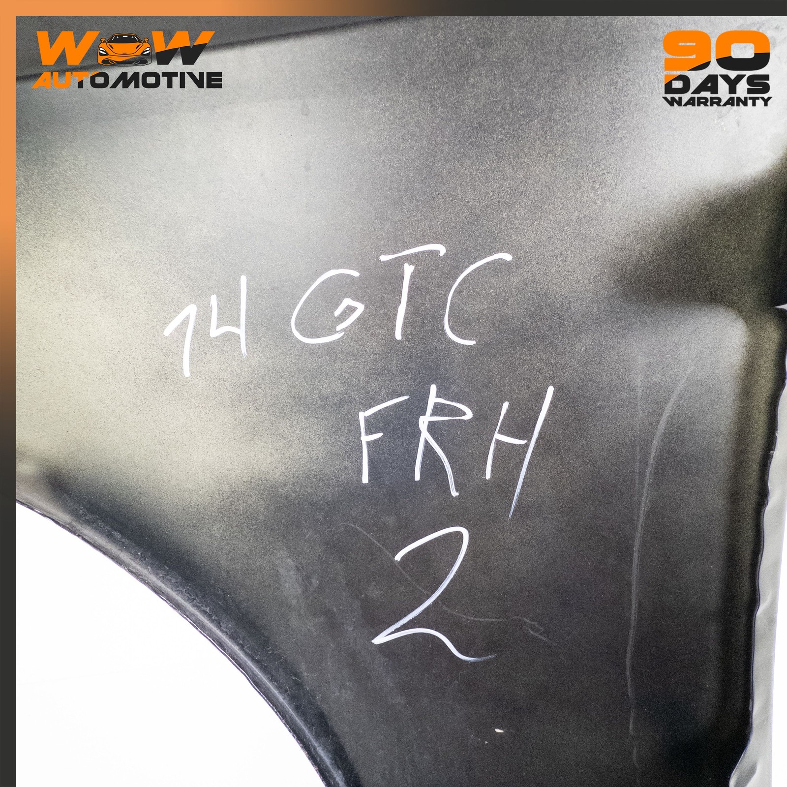 12-17 BENTLEY CONTINENTAL GT GTC FRONT RIGHT PASSENGER SIDE FENDER BLACK OEM