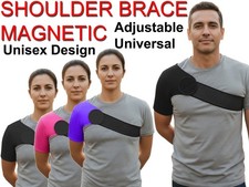 Shoulder Brace Support Strap Magnetic immobilizer Sling Arthritis Posture Pain