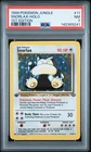 142369241 Snorlax 1999 Pokemon Jungle 1st Edition #11 Holo PSA 7
