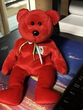 NEW TY Beanie Baby - OSITO the Red Mexican Bear USA Exclusive 8.5" Plush Toy