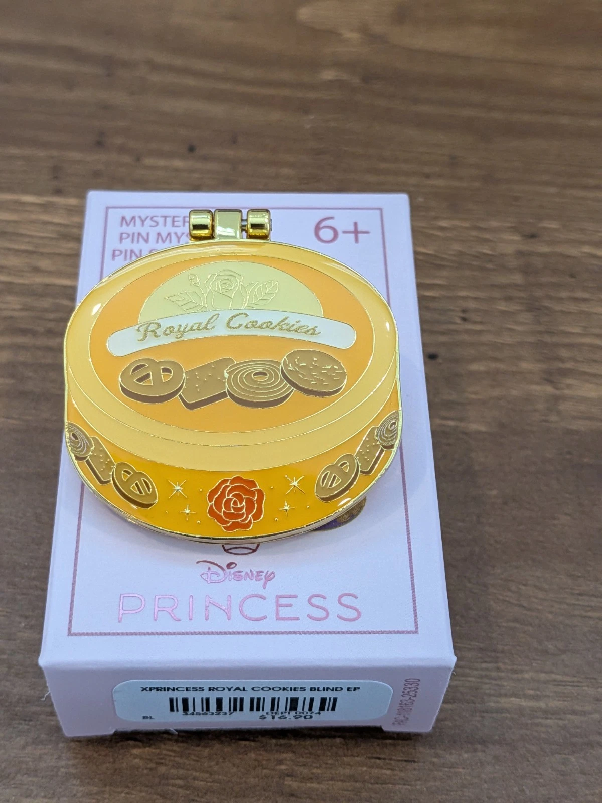 Loungefly Disney Princess Royal Cookie Tin Belle Mystery Pin Beauty & The Beast