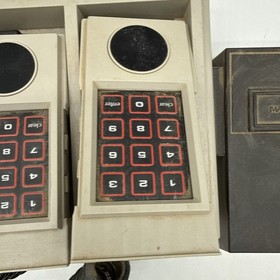 Mattel Intellivision II Console 5872 Controllers & Power Cord UNTESTED